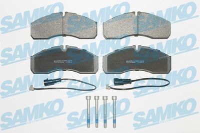 5SP1109B SAMKO Комплект тормозных колодок, дисковый тормоз