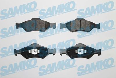5SP795 SAMKO Комплект тормозных колодок, дисковый тормоз