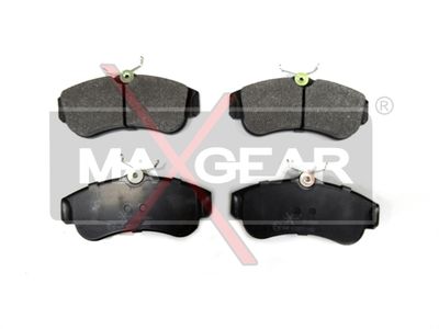 190544 MAXGEAR Комплект тормозных колодок, дисковый тормоз