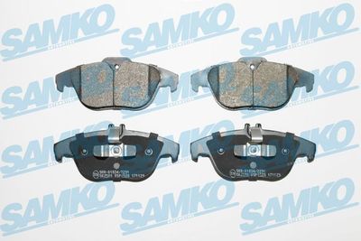 5SP1528 SAMKO Комплект тормозных колодок, дисковый тормоз