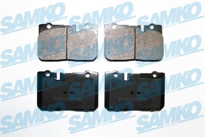 5SP702 SAMKO Комплект тормозных колодок, дисковый тормоз