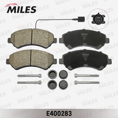 E400283 MILES Комплект тормозных колодок, дисковый тормоз
