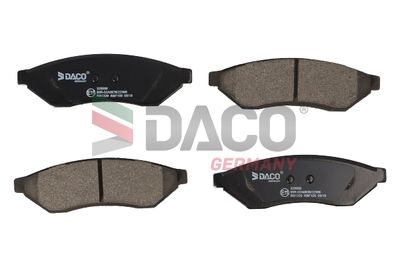 325006 DACO Germany Комплект тормозных колодок, дисковый тормоз