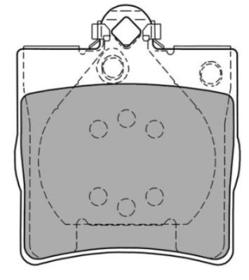 FBP1139 FREMAX Комплект тормозных колодок, дисковый тормоз