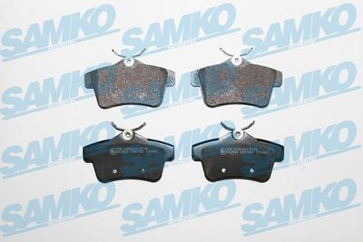 5SP1567 SAMKO Комплект тормозных колодок, дисковый тормоз