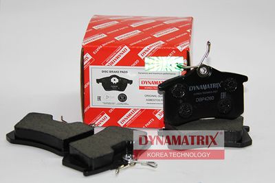 DBP4260 DYNAMATRIX Комплект тормозных колодок, дисковый тормоз