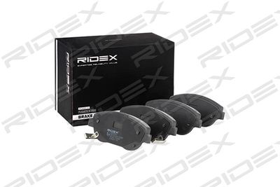 402B0824 RIDEX Комплект тормозных колодок, дисковый тормоз