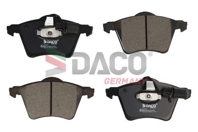 321010 DACO Germany Комплект тормозных колодок, дисковый тормоз