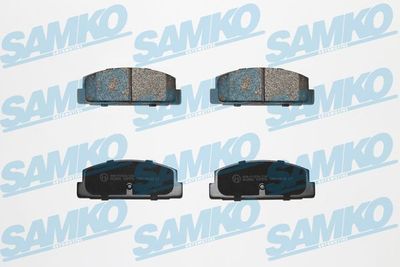 5SP876 SAMKO Комплект тормозных колодок, дисковый тормоз