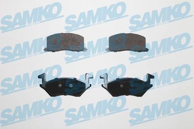 5SP560 SAMKO Комплект тормозных колодок, дисковый тормоз