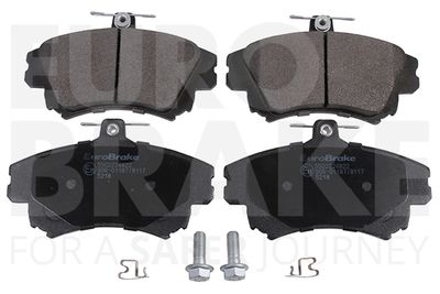 5502224822 EUROBRAKE Комплект тормозных колодок, дисковый тормоз