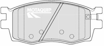 LVXL1311 MOTAQUIP Комплект тормозных колодок, дисковый тормоз