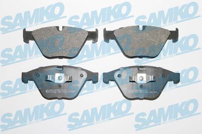 5SP1509 SAMKO Комплект тормозных колодок, дисковый тормоз