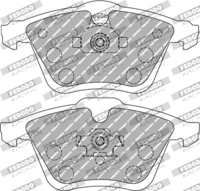 FCP1765W FERODO RACING Комплект тормозных колодок, дисковый тормоз