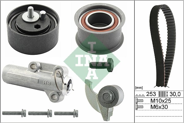 INA 530 0179 10 Комплект ремня ГРМ