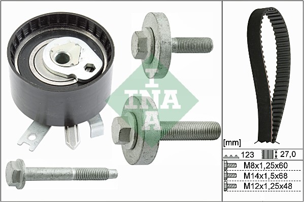 INA 530 0197 10 Комплект ремня ГРМ