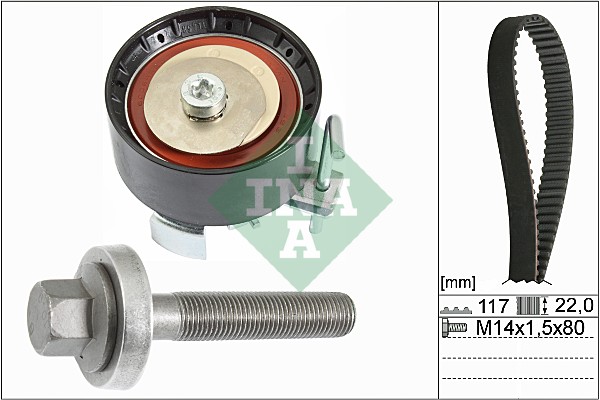 INA 530 0605 10 Комплект ремня ГРМ