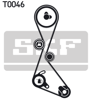 SKF VKMA 06101 Комплект ремня ГРМ