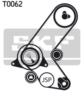 SKF VKMA 05214 Комплект ремня ГРМ