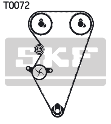 SKF VKMA 07301 Комплект ремня ГРМ