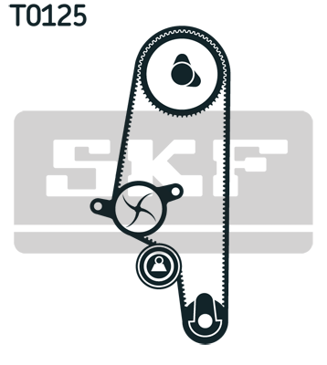 SKF VKMA 01106 Комплект ремня ГРМ