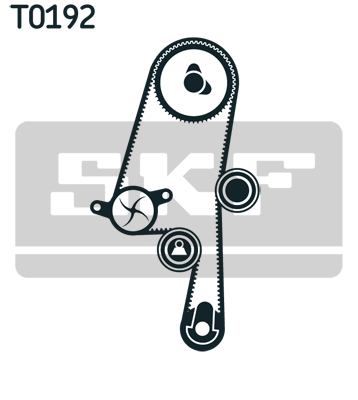 SKF VKMA 06220 Комплект ремня ГРМ