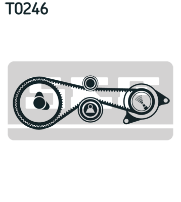SKF VKMA 01335 Комплект ремня ГРМ