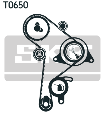 SKF VKMA 01012 Комплект ремня ГРМ