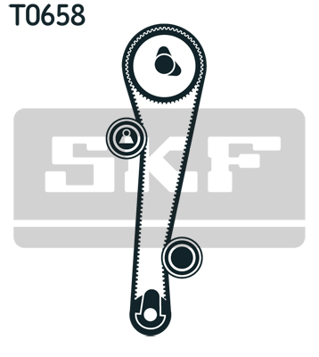 SKF VKMA 95656 Комплект ремня ГРМ