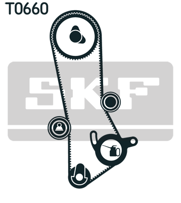 SKF VKMA 91201 Комплект ремня ГРМ