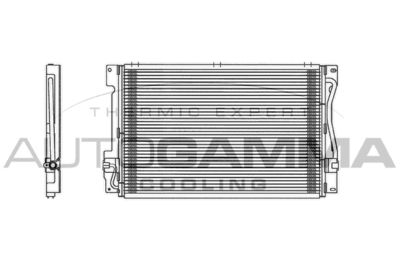 102831 AUTOGAMMA Конденсатор, кондиционер