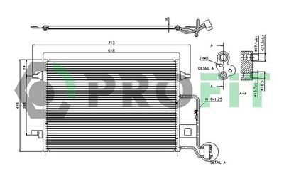 PR9540C1 PROFIT Конденсатор, кондиционер