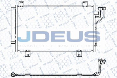 M7160400 JDEUS Конденсатор, кондиционер