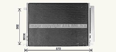 FT5471D AVA QUALITY COOLING Конденсатор, кондиционер