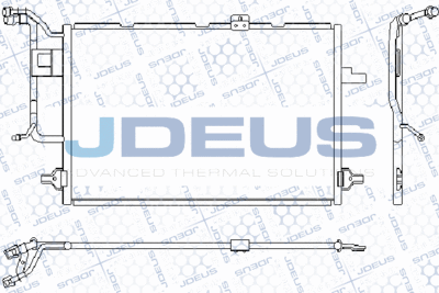 701M16 JDEUS Конденсатор, кондиционер