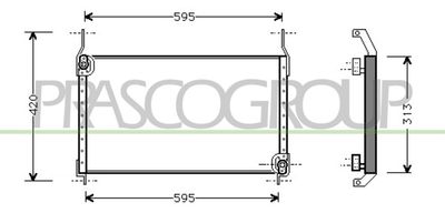 FT137C003 PRASCO Конденсатор, кондиционер