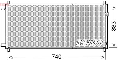 DCN40030 DENSO Конденсатор, кондиционер