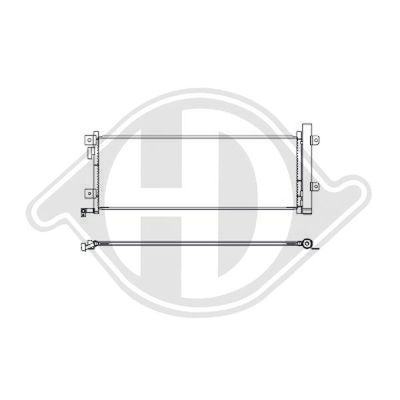 DCC2041 DIEDERICHS Конденсатор, кондиционер