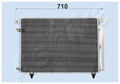 CND253017 ASHIKA Конденсатор, кондиционер