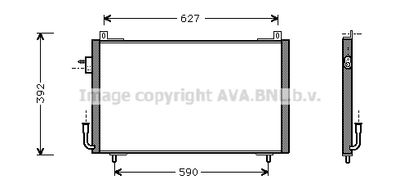 PE5192 AVA QUALITY COOLING Конденсатор, кондиционер