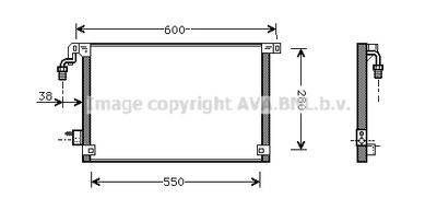 CN5172 AVA QUALITY COOLING Конденсатор, кондиционер