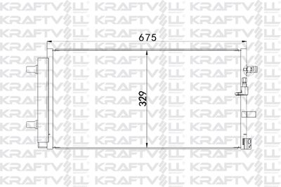 08060215 KRAFTVOLL GERMANY Конденсатор, кондиционер