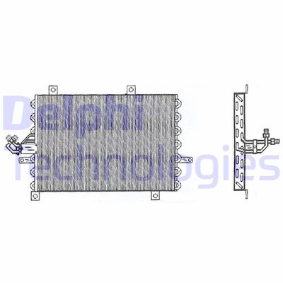 TSP0225305 DELPHI Конденсатор, кондиционер