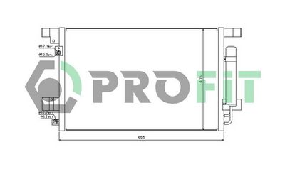 PR1605C1 PROFIT Конденсатор, кондиционер