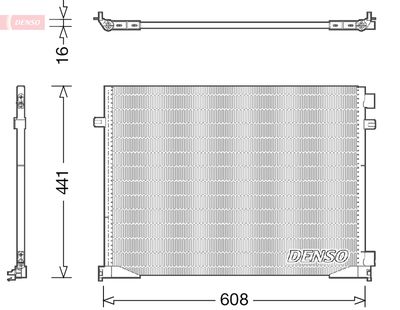 WG1917384 WILMINK GROUP Конденсатор, кондиционер