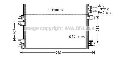 JE5060D AVA QUALITY COOLING Конденсатор, кондиционер