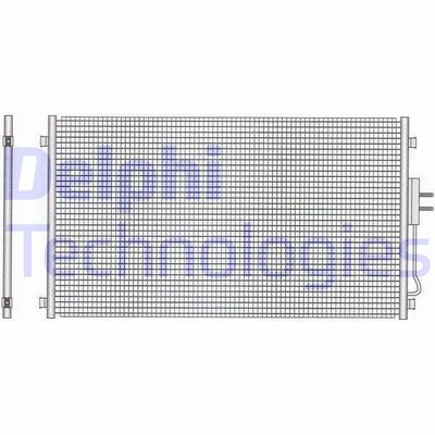 TSP0225507 DELPHI Конденсатор, кондиционер