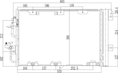 621669 HART Конденсатор, кондиционер