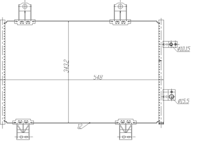 WG2160736 WILMINK GROUP Конденсатор, кондиционер