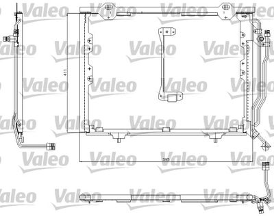 817492 VALEO Конденсатор, кондиционер